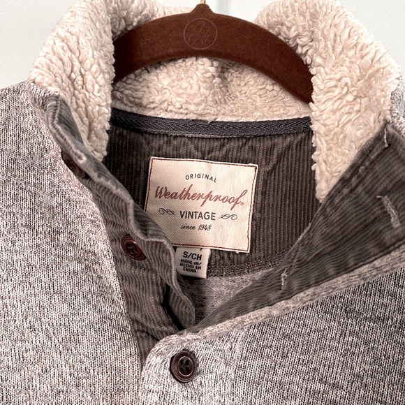 Original Weatherproof Vintage Size S Grey Sweater - Picture 3 of 3